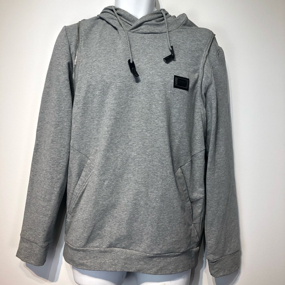 antony morato black collection gray sweatshirt L